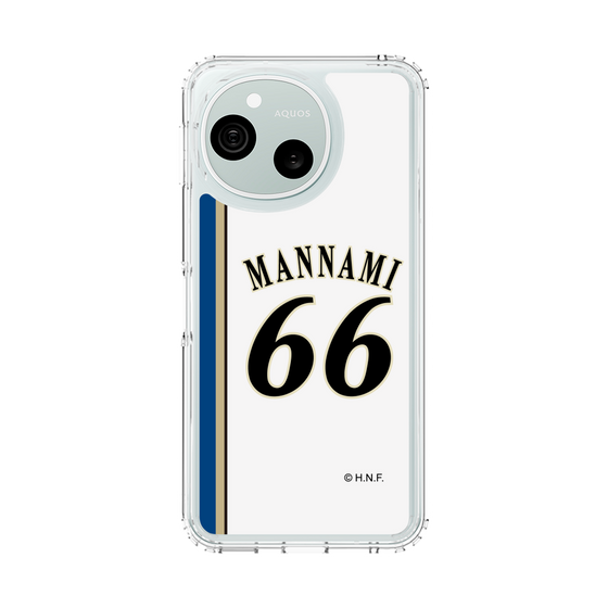 スリムプロテクションケース［ 北海道日本ハムファイターズ - 2011復刻レプリカ#66 MANNAMI ］