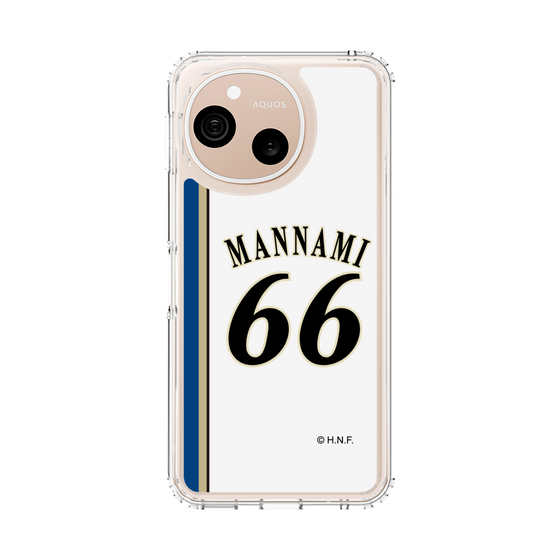 スリムプロテクションケース［ 北海道日本ハムファイターズ - 2011復刻レプリカ#66 MANNAMI ］