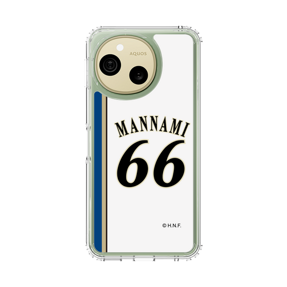 スリムプロテクションケース［ 北海道日本ハムファイターズ - 2011復刻レプリカ#66 MANNAMI ］