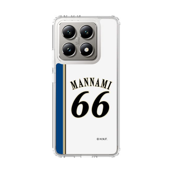 スリムプロテクションケース［ 北海道日本ハムファイターズ - 2011復刻レプリカ#66 MANNAMI ］