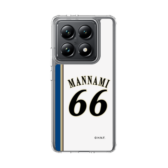 スリムプロテクションケース［ 北海道日本ハムファイターズ - 2011復刻レプリカ#66 MANNAMI ］