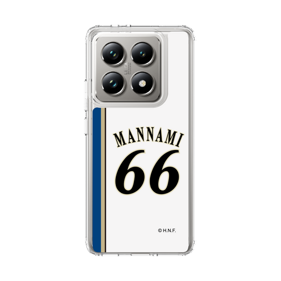 スリムプロテクションケース［ 北海道日本ハムファイターズ - 2011復刻レプリカ#66 MANNAMI ］