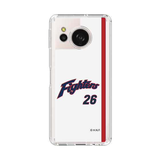 スリムプロテクションケース［ 北海道日本ハムファイターズ - 1974復刻レプリカ#26 TANAKA - 表 ］