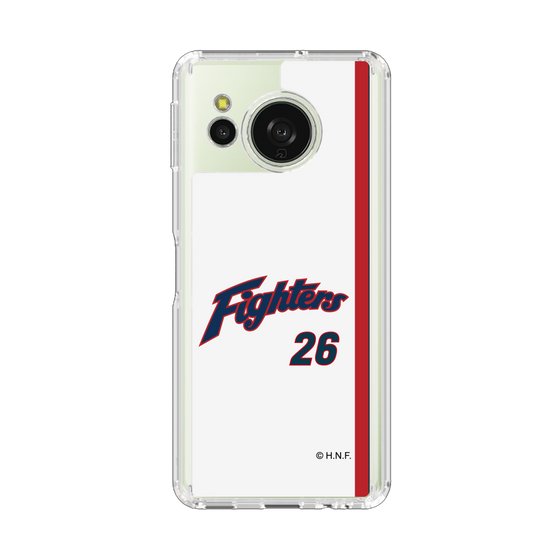 スリムプロテクションケース［ 北海道日本ハムファイターズ - 1974復刻レプリカ#26 TANAKA - 表 ］