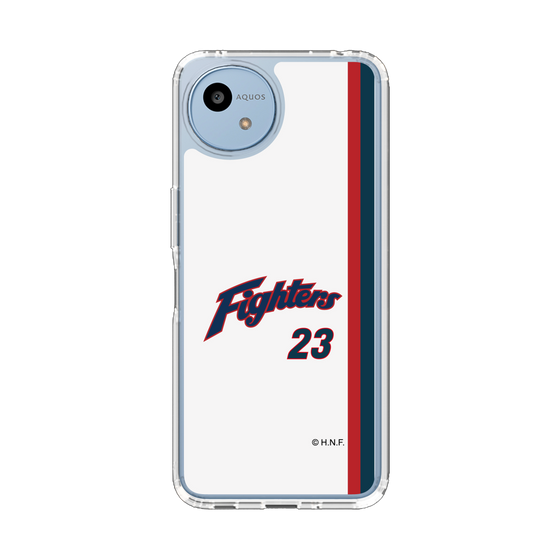 スリムプロテクションケース［ 北海道日本ハムファイターズ - 1974復刻レプリカ#23 FUSHIMI - 表 ］