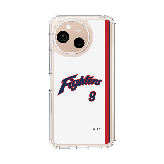 スリムプロテクションケース［ 北海道日本ハムファイターズ - 1974復刻レプリカ#9 NAKASHIMA - 表 ］