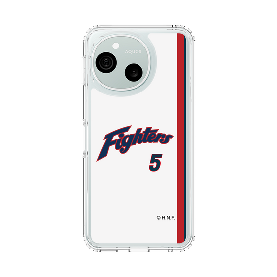 スリムプロテクションケース［ 北海道日本ハムファイターズ - 1974復刻レプリカ#5 NOMURA - 表 ］