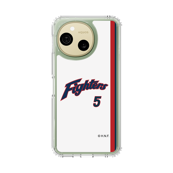 スリムプロテクションケース［ 北海道日本ハムファイターズ - 1974復刻レプリカ#5 NOMURA - 表 ］