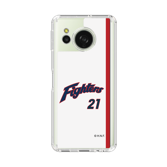 スリムプロテクションケース［ 北海道日本ハムファイターズ - 1974復刻レプリカ#21 KIYOMIYA - 表 ］