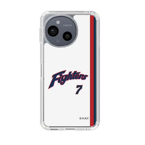 スリムプロテクションケース［ 北海道日本ハムファイターズ - 1974復刻レプリカ#7 MATSUMOTO - 表 ］