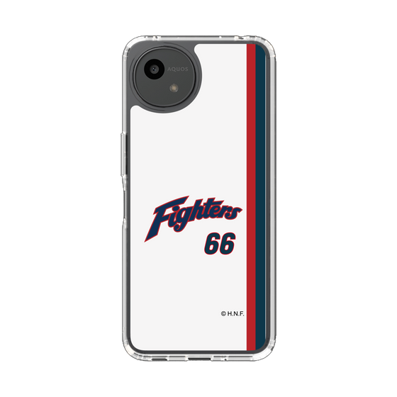 スリムプロテクションケース［ 北海道日本ハムファイターズ - 1974復刻レプリカ#66 MANNAMI - 表 ］