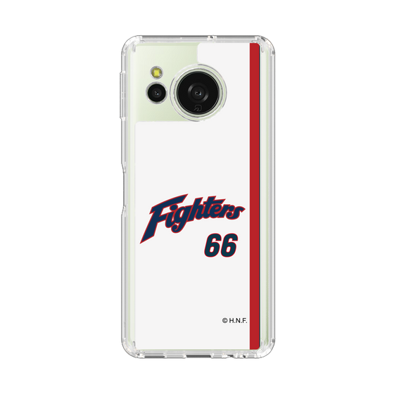 スリムプロテクションケース［ 北海道日本ハムファイターズ - 1974復刻レプリカ#66 MANNAMI - 表 ］