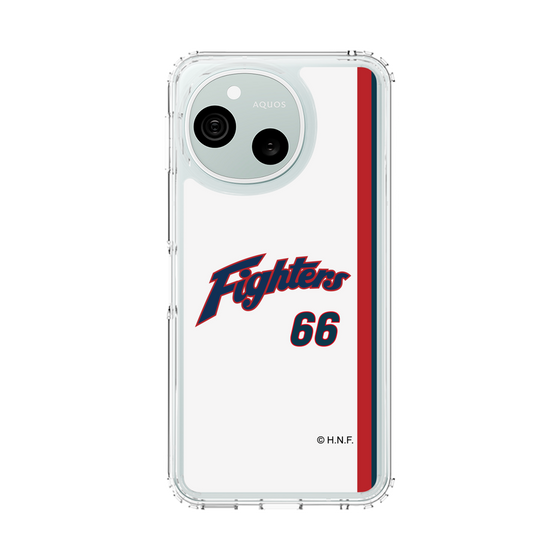 スリムプロテクションケース［ 北海道日本ハムファイターズ - 1974復刻レプリカ#66 MANNAMI - 表 ］