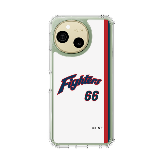 スリムプロテクションケース［ 北海道日本ハムファイターズ - 1974復刻レプリカ#66 MANNAMI - 表 ］