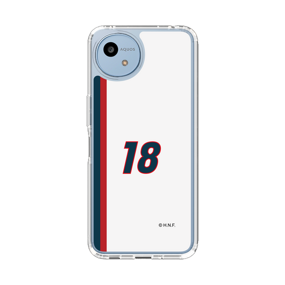 スリムプロテクションケース［ 北海道日本ハムファイターズ - 1974復刻レプリカ#18 YAMASAKI ］