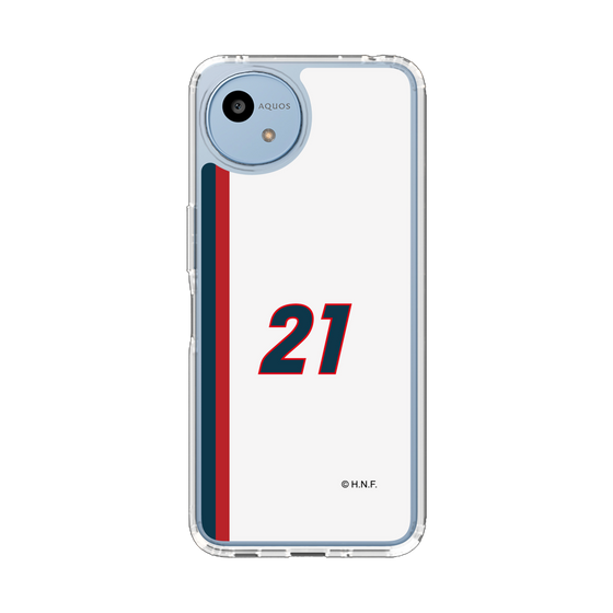 スリムプロテクションケース［ 北海道日本ハムファイターズ - 1974復刻レプリカ#21 KIYOMIYA ］