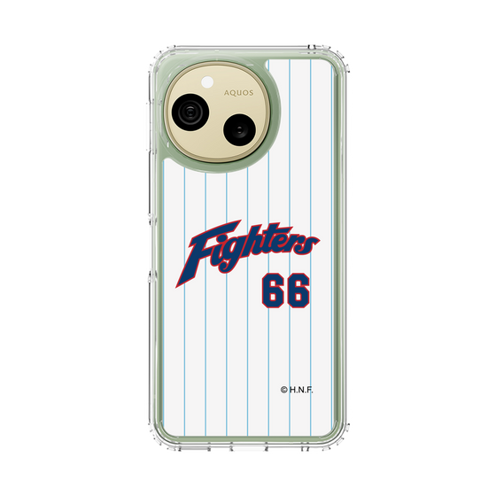 スリムプロテクションケース［ 北海道日本ハムファイターズ - 1979復刻レプリカ#66 MANNAMI - 表 ］