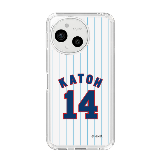 スリムプロテクションケース［ 北海道日本ハムファイターズ - 1979復刻レプリカ#14 KATOH ］