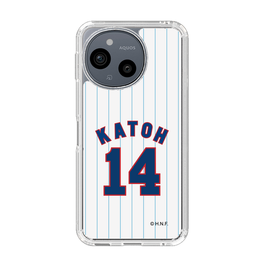 スリムプロテクションケース［ 北海道日本ハムファイターズ - 1979復刻レプリカ#14 KATOH ］
