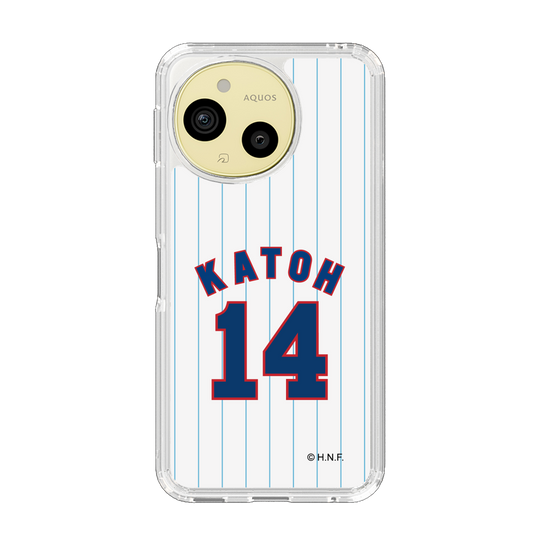 スリムプロテクションケース［ 北海道日本ハムファイターズ - 1979復刻レプリカ#14 KATOH ］