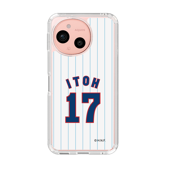 スリムプロテクションケース［ 北海道日本ハムファイターズ - 1979復刻レプリカ#17 ITOH ］