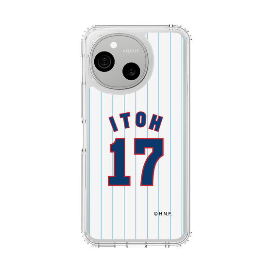 スリムプロテクションケース［ 北海道日本ハムファイターズ - 1979復刻レプリカ#17 ITOH ］