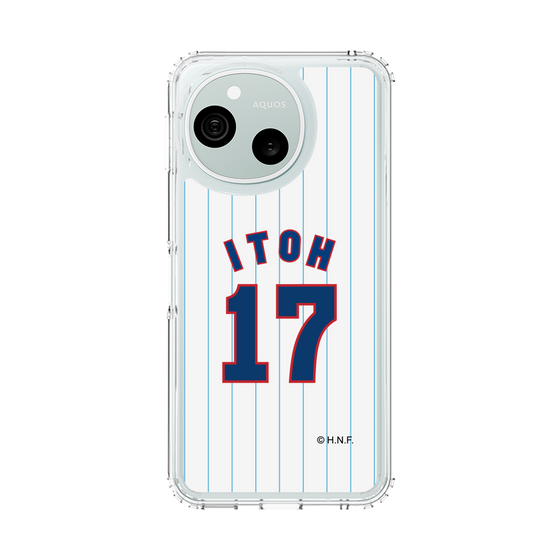 スリムプロテクションケース［ 北海道日本ハムファイターズ - 1979復刻レプリカ#17 ITOH ］