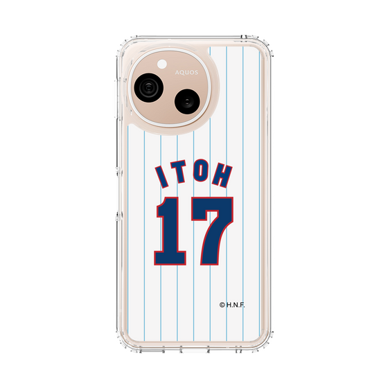 スリムプロテクションケース［ 北海道日本ハムファイターズ - 1979復刻レプリカ#17 ITOH ］