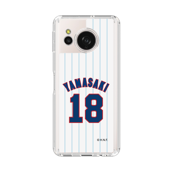 スリムプロテクションケース［ 北海道日本ハムファイターズ - 1979復刻レプリカ#18 YAMASAKI ］