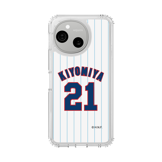 スリムプロテクションケース［ 北海道日本ハムファイターズ - 1979復刻レプリカ#21 KIYOMIYA ］