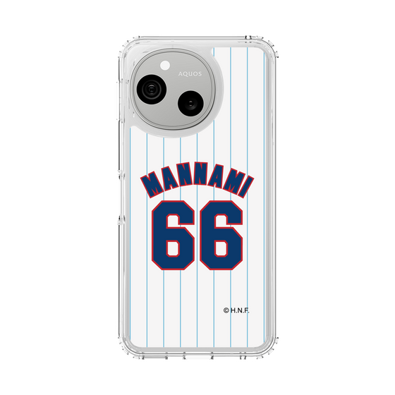 スリムプロテクションケース［ 北海道日本ハムファイターズ - 1979復刻レプリカ#66 MANNAMI ］