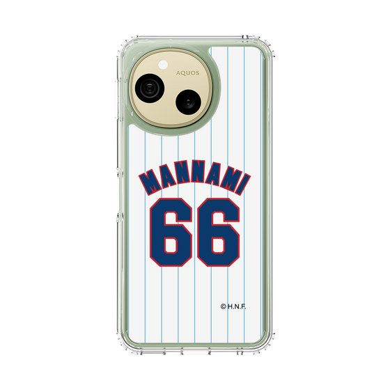 スリムプロテクションケース［ 北海道日本ハムファイターズ - 1979復刻レプリカ#66 MANNAMI ］