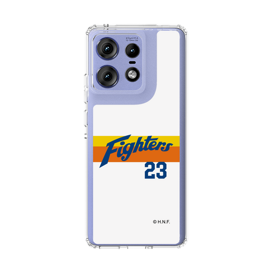 スリムプロテクションケース［ 北海道日本ハムファイターズ - 1982復刻レプリカ#23 FUSHIMI - 表 ］