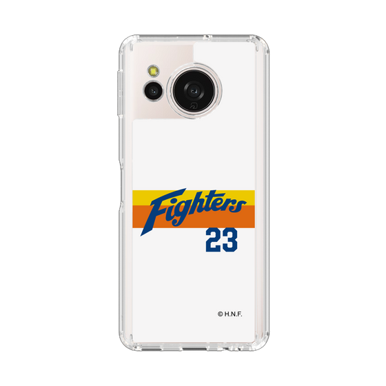 スリムプロテクションケース［ 北海道日本ハムファイターズ - 1982復刻レプリカ#23 FUSHIMI - 表 ］