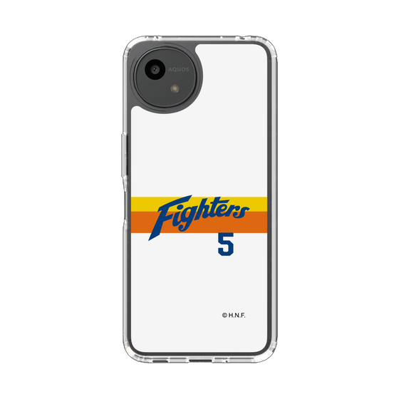 スリムプロテクションケース［ 北海道日本ハムファイターズ - 1982復刻レプリカ#5 NOMURA - 表 ］