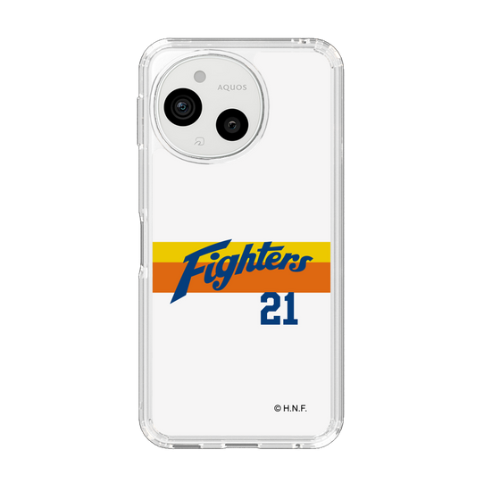 スリムプロテクションケース［ 北海道日本ハムファイターズ - 1982復刻レプリカ#21 KIYOMIYA - 表 ］