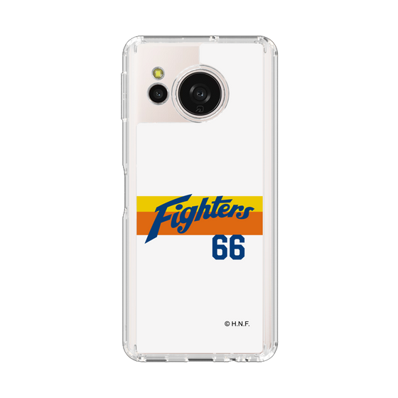 スリムプロテクションケース［ 北海道日本ハムファイターズ - 1982復刻レプリカ#66 MANNAMI - 表 ］