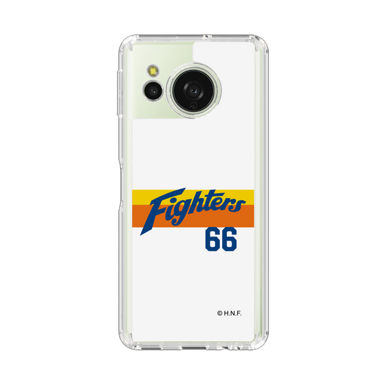 スリムプロテクションケース［ 北海道日本ハムファイターズ - 1982復刻レプリカ#66 MANNAMI - 表 ］