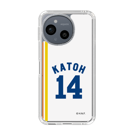 スリムプロテクションケース［ 北海道日本ハムファイターズ - 1982復刻レプリカ#14 KATOH ］