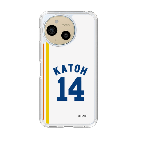 スリムプロテクションケース［ 北海道日本ハムファイターズ - 1982復刻レプリカ#14 KATOH ］