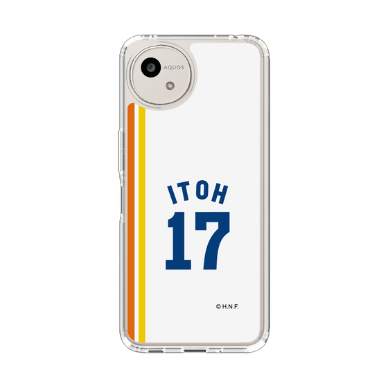 スリムプロテクションケース［ 北海道日本ハムファイターズ - 1982復刻レプリカ#17 ITOH ］