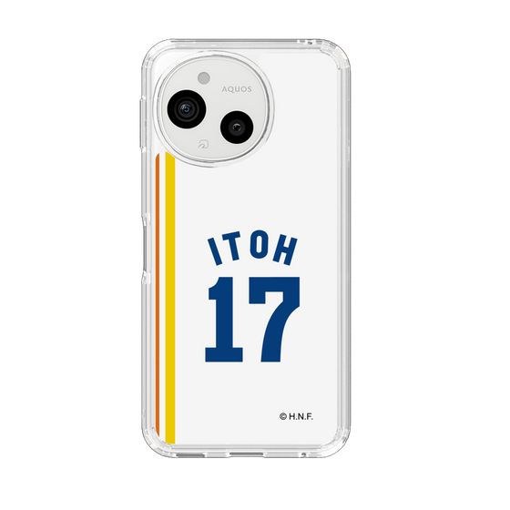 スリムプロテクションケース［ 北海道日本ハムファイターズ - 1982復刻レプリカ#17 ITOH ］