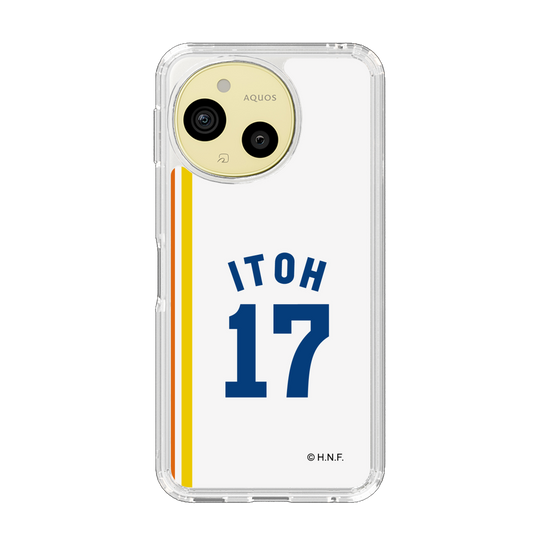 スリムプロテクションケース［ 北海道日本ハムファイターズ - 1982復刻レプリカ#17 ITOH ］