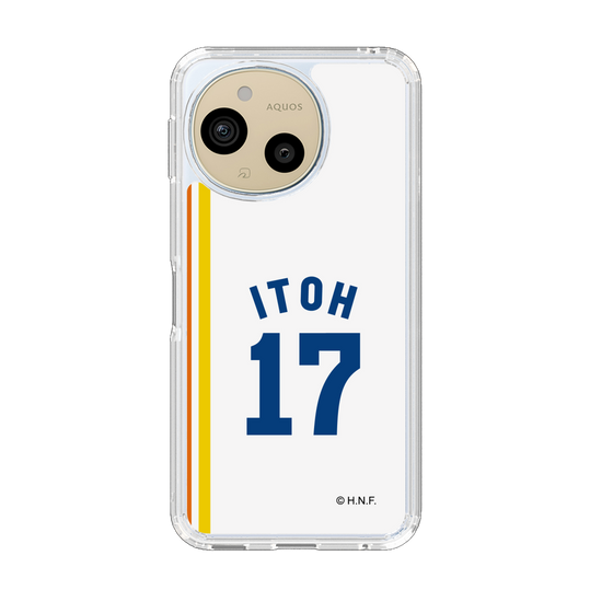 スリムプロテクションケース［ 北海道日本ハムファイターズ - 1982復刻レプリカ#17 ITOH ］