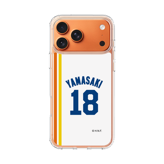 スリムプロテクションケース［ 北海道日本ハムファイターズ - 1982復刻レプリカ#18 YAMASAKI ］