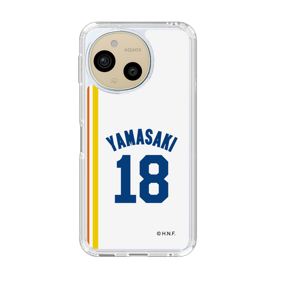 スリムプロテクションケース［ 北海道日本ハムファイターズ - 1982復刻レプリカ#18 YAMASAKI ］