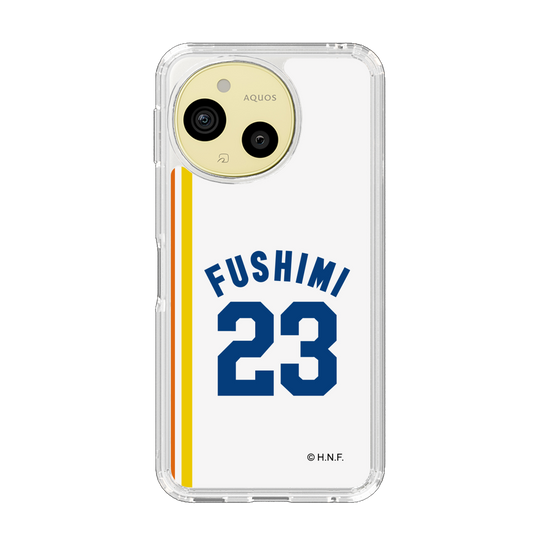 スリムプロテクションケース［ 北海道日本ハムファイターズ - 1982復刻レプリカ#23 FUSHIMI ］