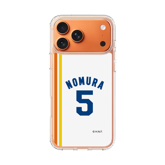 スリムプロテクションケース［ 北海道日本ハムファイターズ - 1982復刻レプリカ#5 NOMURA ］