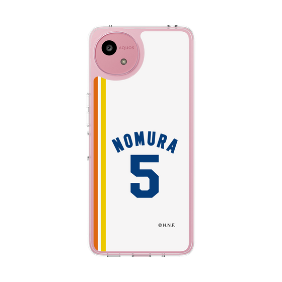 スリムプロテクションケース［ 北海道日本ハムファイターズ - 1982復刻レプリカ#5 NOMURA ］