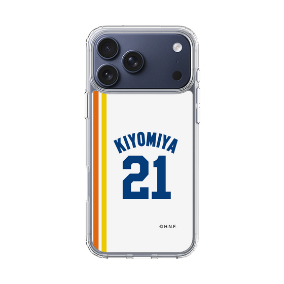 スリムプロテクションケース［ 北海道日本ハムファイターズ - 1982復刻レプリカ#21 KIYOMIYA ］
